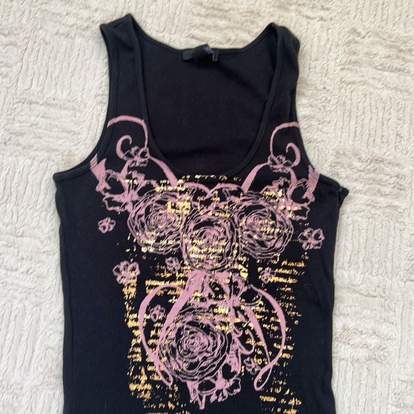 Express tank 100% cotton Medium EUC - Picture 3 of 16